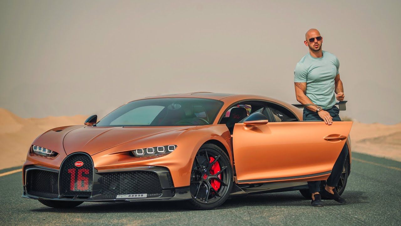 Andrew Tate's Bugatti Chiron Pur Sport is being improved in ...