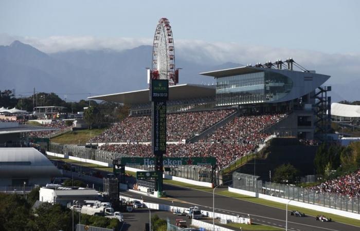 Why does the second free practice during the Japanese Grand Prix take an hour and a half?