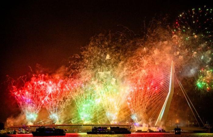 National Fireworks canceled due to strong wind, other fireworks shows Rotterdam also canceled | Rotterdam
