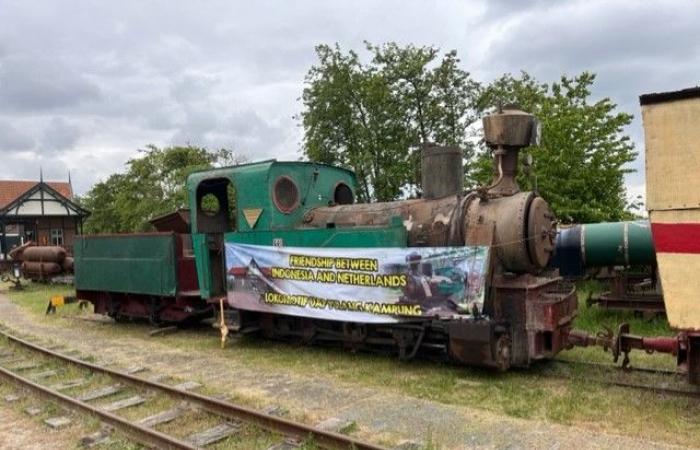 Historic steam locomotives back in the Netherlands