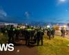 Dutch police shoot at farmers protest in Heerenveen, three people arrested