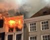 Large fires in buildings in Eindhoven, Nijmegen and Utrecht
