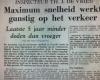 Utrecht 60 years ago: fewer deaths in traffic due to maximum speed