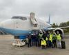 Xiamen Air Boeing 737 landed at Twente Airport after half a world trip