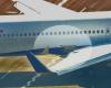 Emergency slide falls from Boeing after departure from New York
