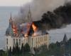 LIVE UKRAINE. ‘Harry Potter Castle’ goes up in flames after air raid on Odessa | War Ukraine and Russia