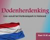 Remembrance Day in Helmond live on DitisHelmond TV