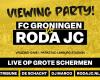FC Groningen – Roda JC live on big screens in Parkstad Limburg Stadium