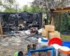 Burned-out shed turns out to be a drug lab, resident (51) arrested