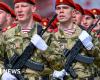 Putin hails Russia’s army in Ukraine and warns off West in WW2 victory parade