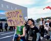 Unrest during demonstration against controversial expansion of German Tesla factory | RTL News