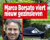 Spotted: Marco Borsato celebrates new family life
