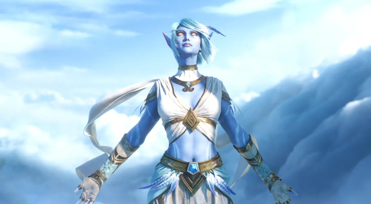 L5XbNXsbGW2N6H7QMBUgbD.jpg World of Warcraft: Forever has a new race you can't get without paying $30, and it's not the first impression fans were hoping for: "They are just blue elves"