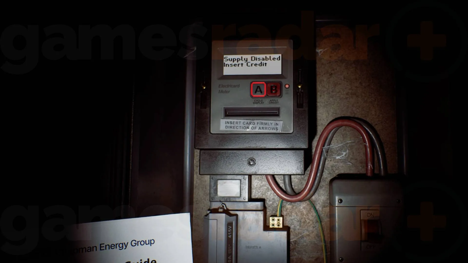 silent hill townfall electricity meter