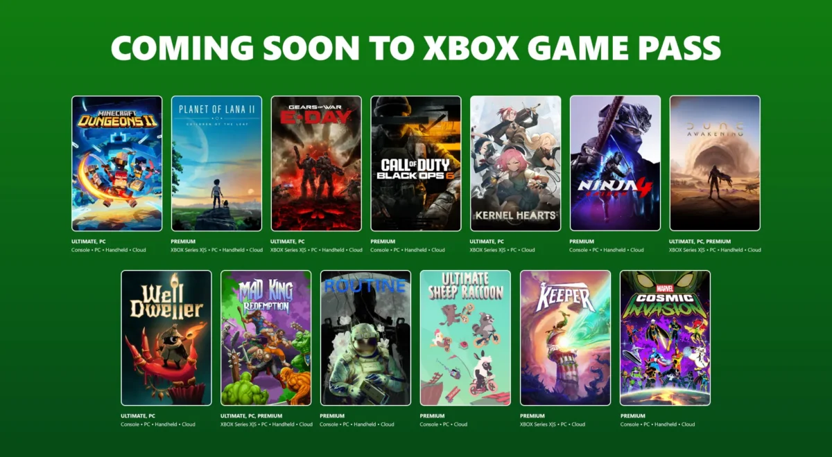 XBOX_GamePass_Announcement_Sept15_13T_16x9_EN-cc3d77a12c0bc5663196.jpg Coming to XBOX Game Pass: Gears of War: E-Day, Minecraft Dungeons II, Dune: Awakening, and More