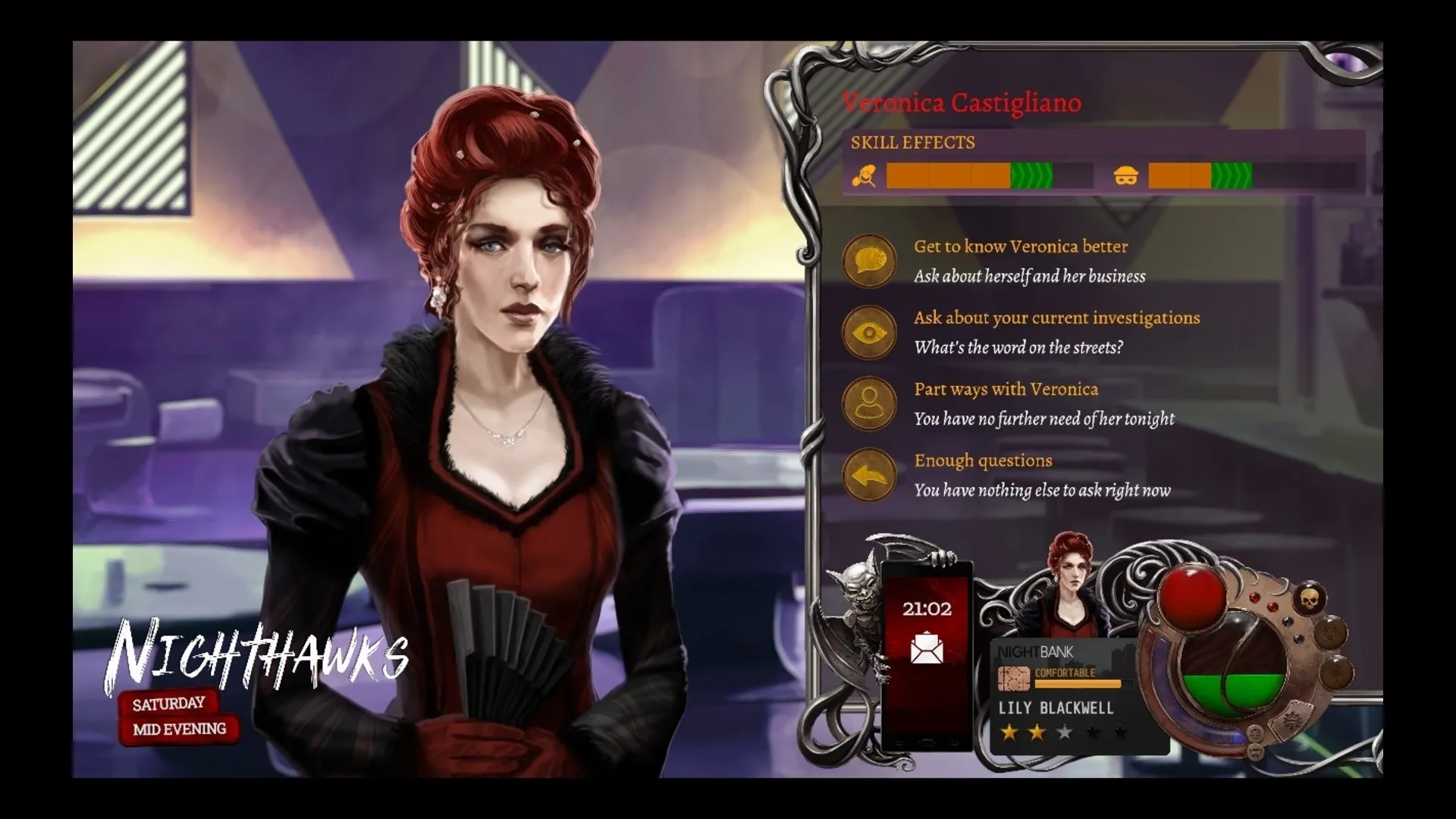 Nighthawks screenshots on Steam Deck