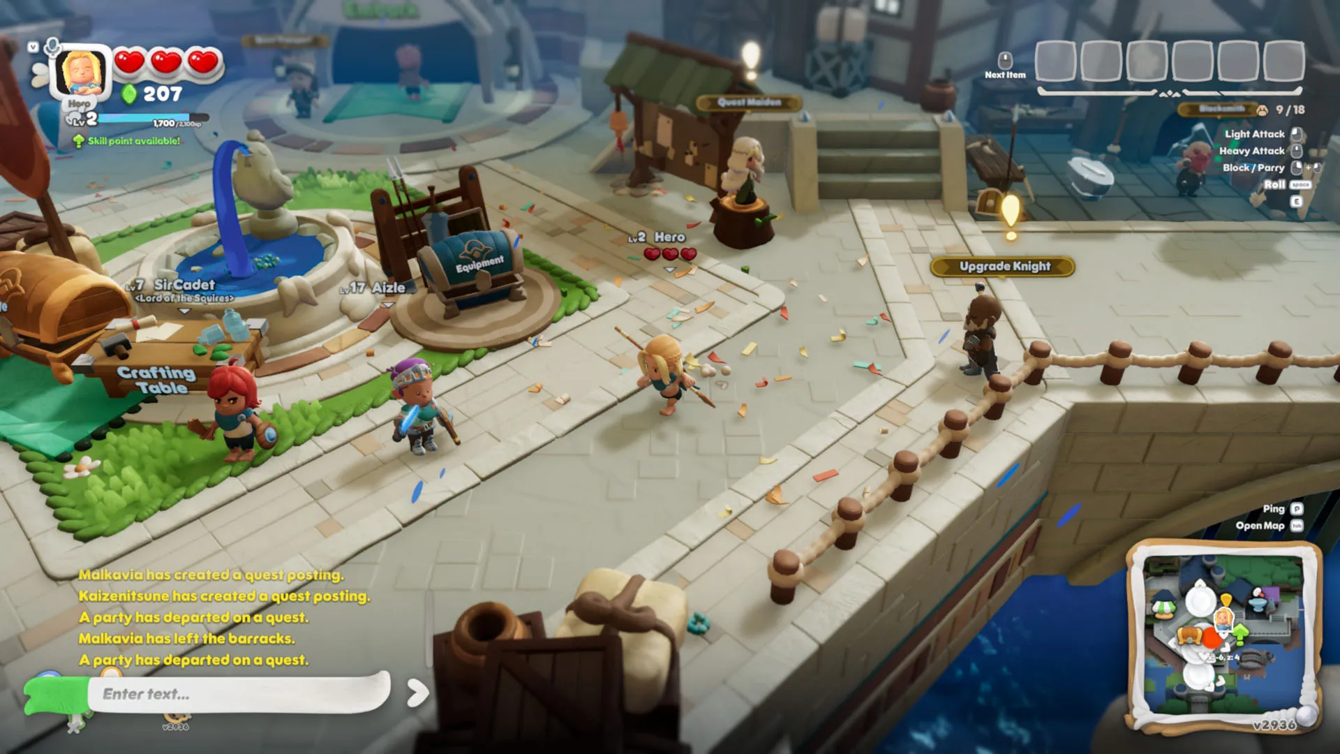 Scramble Knights Online screenshot