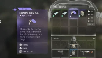 Waar je de Counting Room Vault kunt vinden in Modern Warfare 4 DMZ