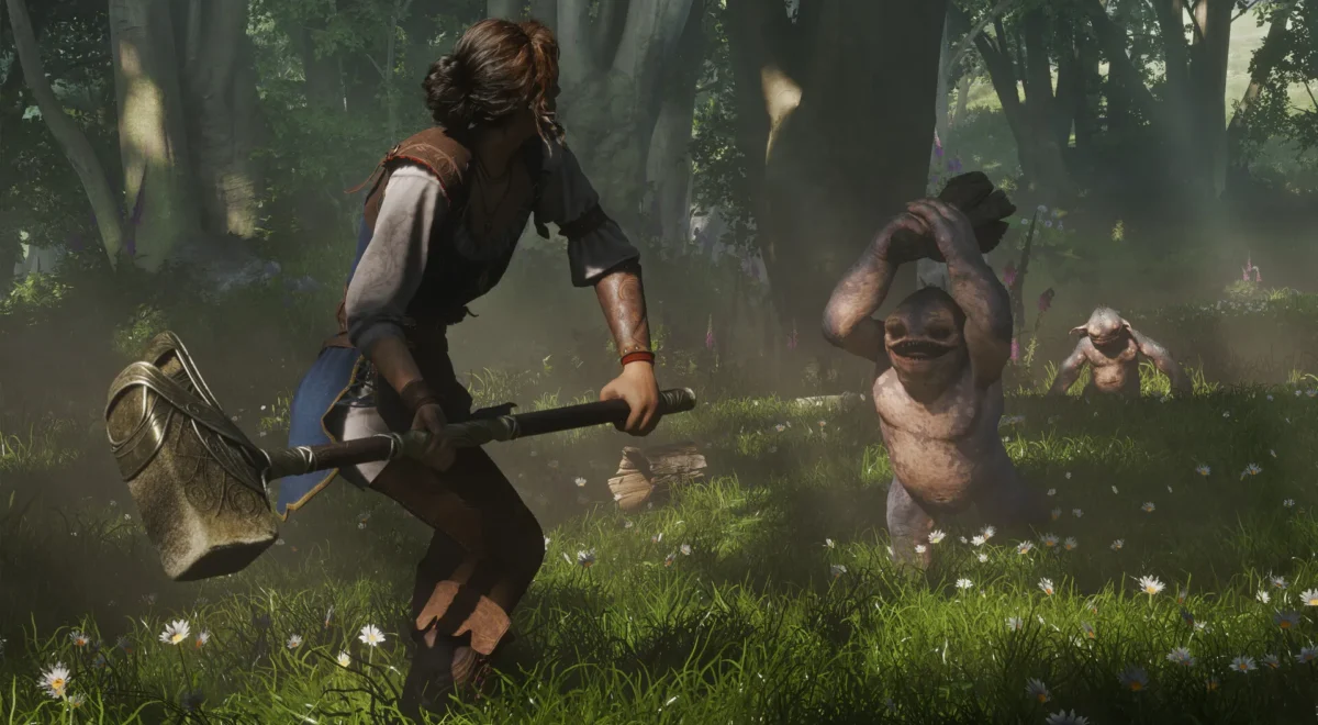 9X4RrkGkaSFqv9rxogWrj7.jpg "Fable's original combat has a legacy of being quite approachable," so the RPG's devs don't want to change that with the new game