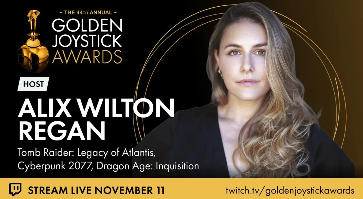 cw3MaFDdpoiRbVjnhoRo4X.jpg Alix Wilton Regan announced as Golden Joystick Awards host as Ultimate Game of the Year voting goes live