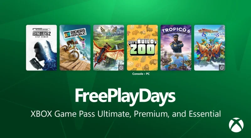 Free Play Days – Dying Light 2, Riders Republic, Monster Hunter Stories, Let’s Build a Zoo, and More