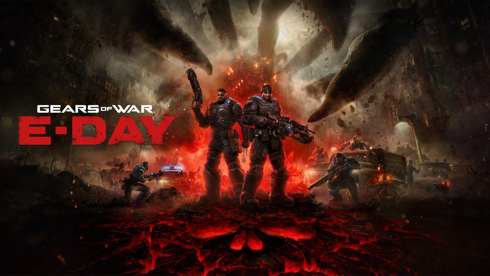 GEARS OF WAR E-DAY KEY ART