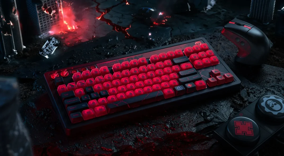 jaP7BE42rqFqcgpUH2uBsh.jpg 8BitDo just launched its Gears of War PC gaming roster, complete with giant Crimson Omen and Locust macro buttons