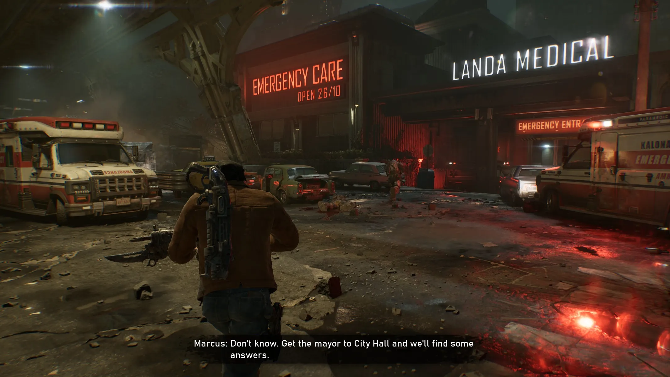 Gears of War: E-Day campaign screenshots
