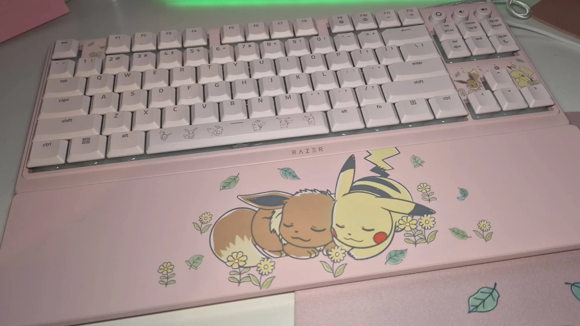 Photo of Razer's Pikachu &amp;amp; Eevee Collection.