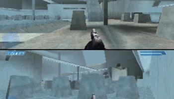 Halo: Combat Evolved draait op Nintendo 64 met splitscreen multiplayer