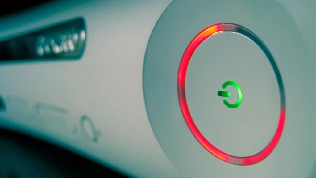 The Xbox 360's infamous Red Ring of Death.