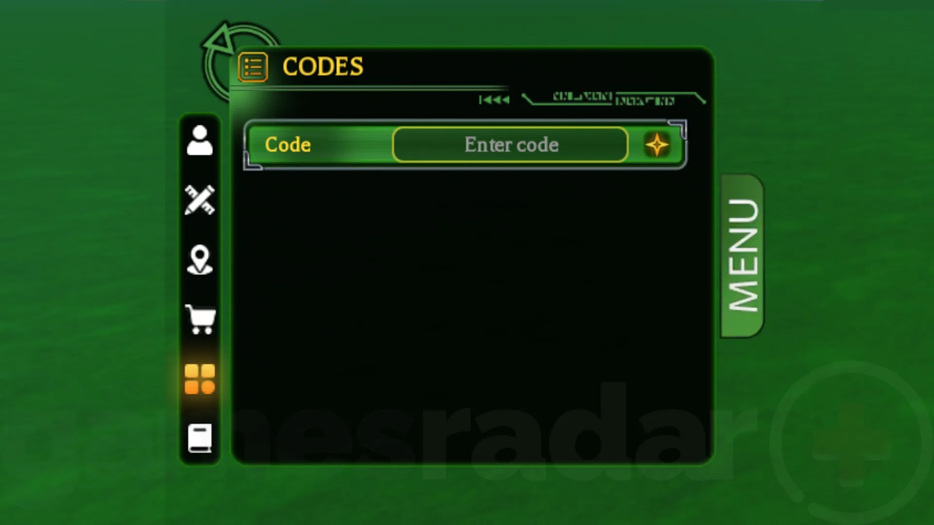 The Dragon Generations codes redemption box.