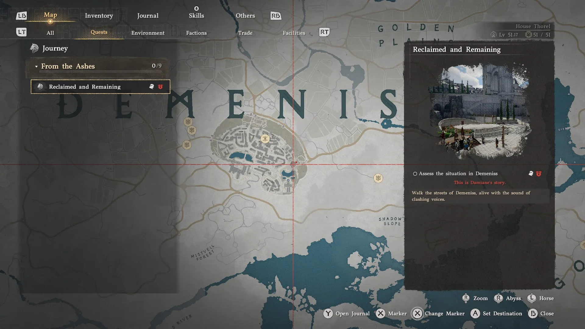 Where to start Damiane's quest in the Crimson Desert DLC